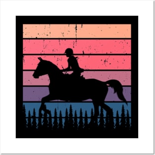 Horseback Riding Posters and Art